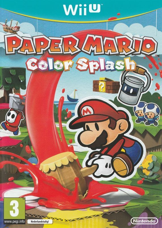 Game cover: Paper Mario: Color Splash