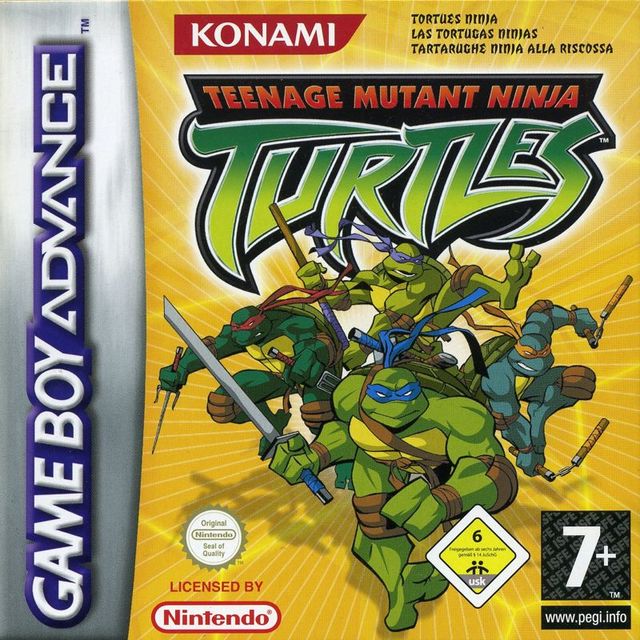 Game cover: Teenage Mutant Ninja Turtles