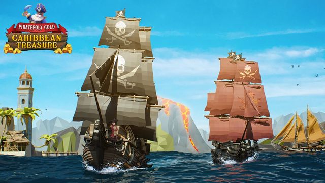 Game cover: Piratepoly Gold: Caribbean Treasure