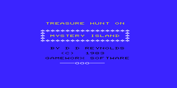 Game cover: Treasure Hunt on Mystery Island
