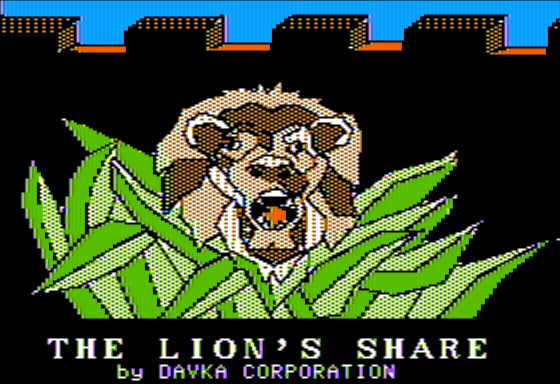 Game cover: The Lion's Share