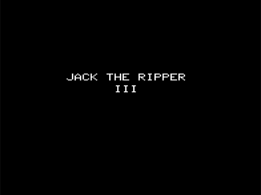 Game cover: Jack the Ripper III