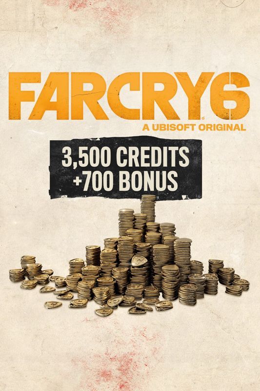 Game cover: Far Cry 6: 3,500 Credits + 700 Bonus