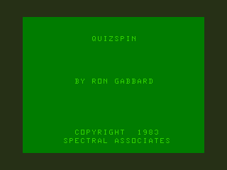 Game cover: Quizspin