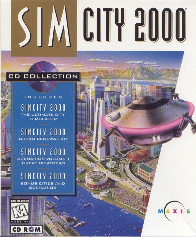 Game cover: SimCity 2000: CD Collection