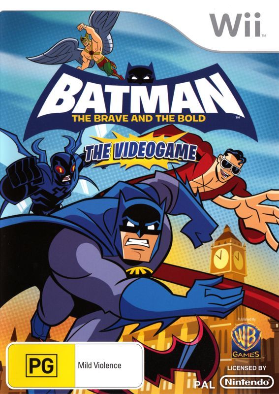 Game cover: Batman: The Brave and The Bold - The Videogame