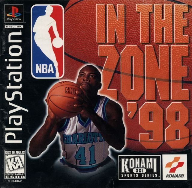Game cover: NBA in the Zone '98