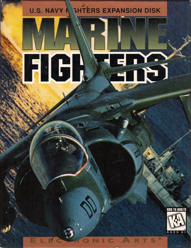 Game cover: U.S. Navy Fighters Expansion Disk: Marine Fighters