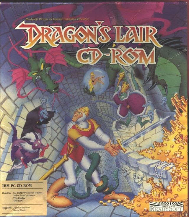 Game cover: Dragon's Lair