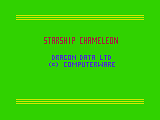 Game cover: Starship Chameleon