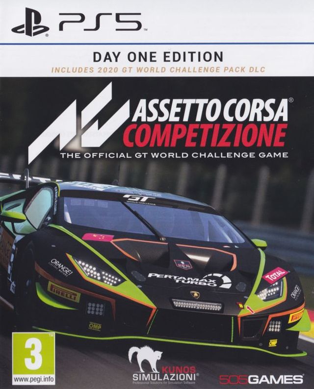 Game cover: Assetto Corsa: Competizione (Day One Edition)