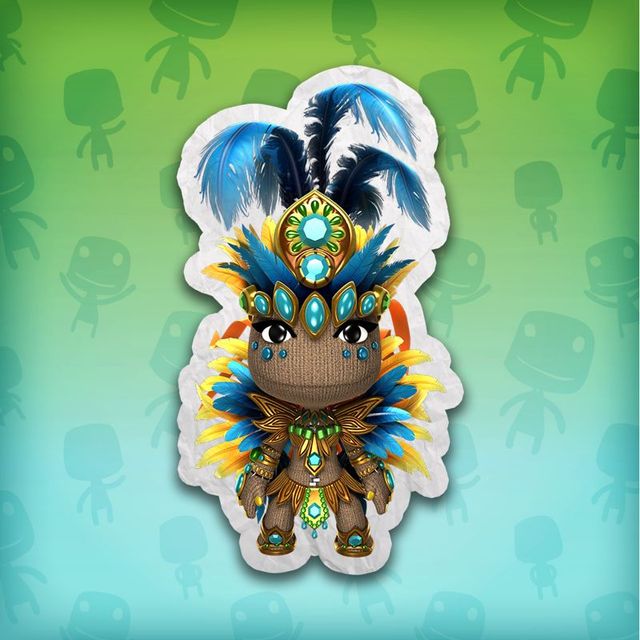 Game cover: LittleBigPlanet 2: Rainha de Bateria Samba Costume