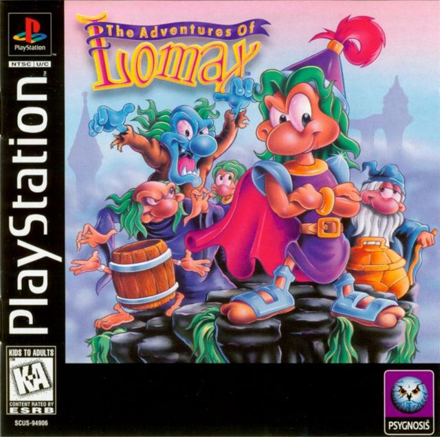Game cover: The Adventures of Lomax