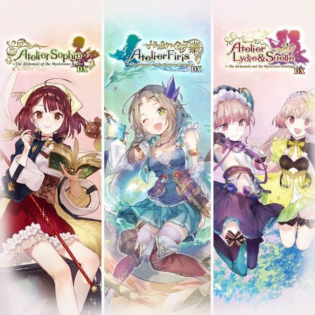 Game cover: Atelier Mysterious Trilogy Deluxe Pack