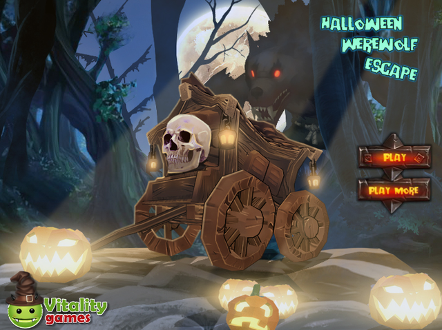 Game cover: Halloween Werewolf Escape