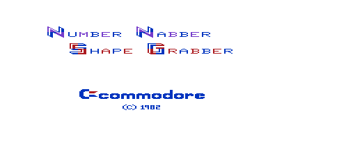 Game cover: Number Nabber / Shape Grabber