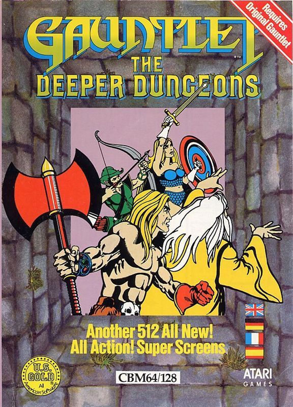 Game cover: Gauntlet: The Deeper Dungeons