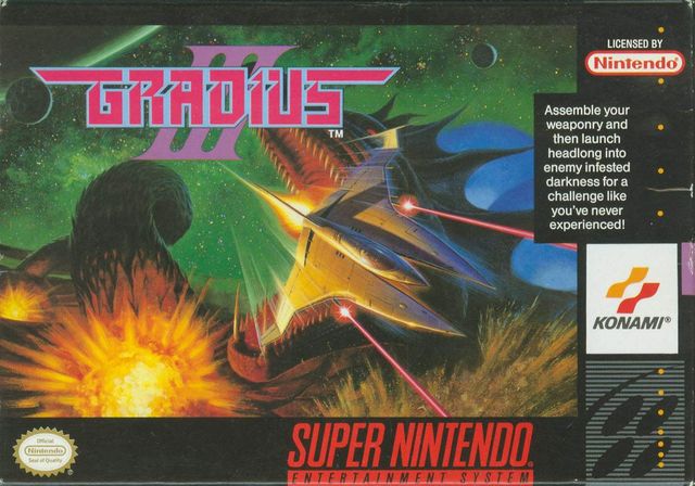 Game cover: Gradius III