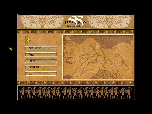 Game cover: LoveChess: The Greek Era