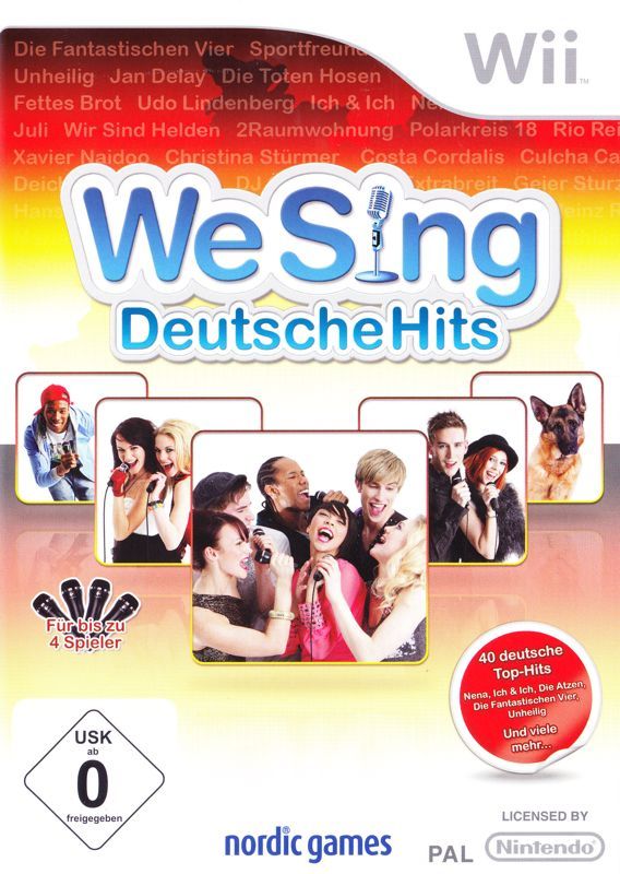 Game cover: We Sing: Deutsche Hits