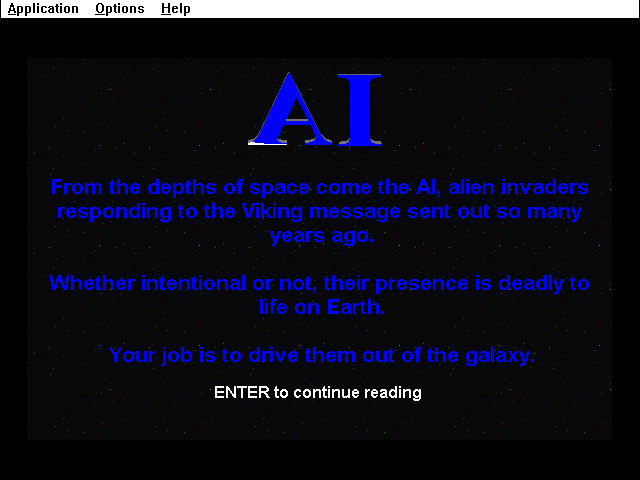 Game cover: AI (Alien Invaders)