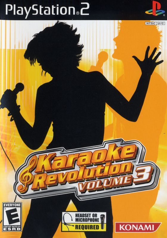 Game cover: Karaoke Revolution: Volume 3