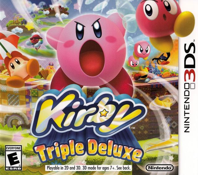 Game cover: Kirby: Triple Deluxe