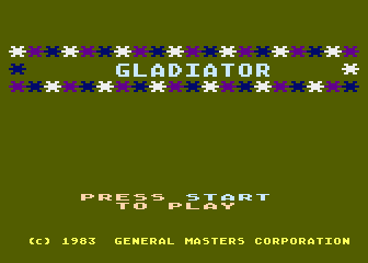 Game cover: Gladiator