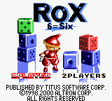 Game cover: Rox