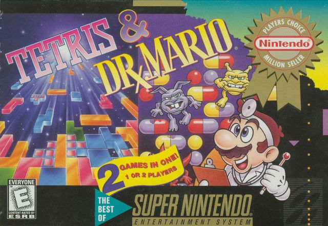 Game cover: Tetris & Dr. Mario