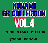 Game cover: Konami GB Collection: Vol.4