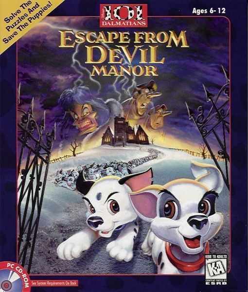 Game cover: 101 Dalmatians: Escape From DeVil Manor