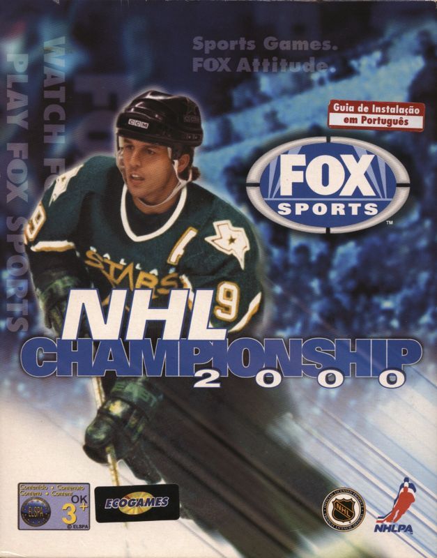 Game cover: NHL Championship 2000