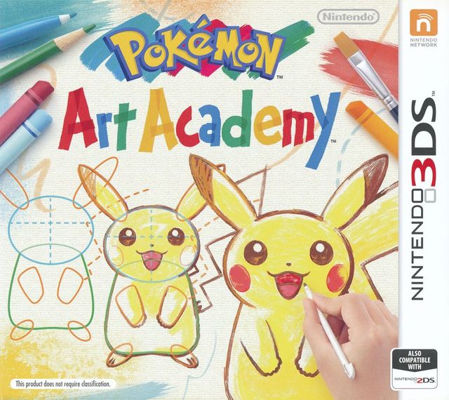 Game cover: Pokémon Art Academy