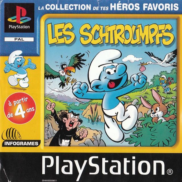 Game cover: The Smurfs