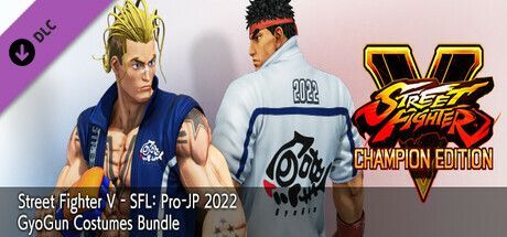 Game cover: Street Fighter V: SFL: Pro-JP 2022 GyoGun Costumes Bundle