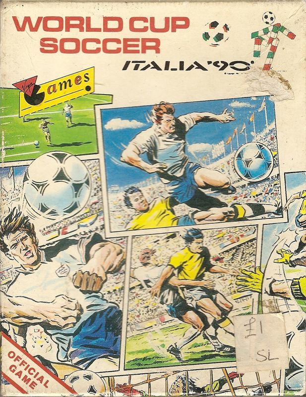 Game cover: Rick Davis's World Trophy Soccer