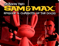 Game cover: Sam & Max: Season Two - Chariots of the Dogs