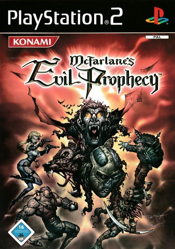 Game cover: McFarlane's Evil Prophecy