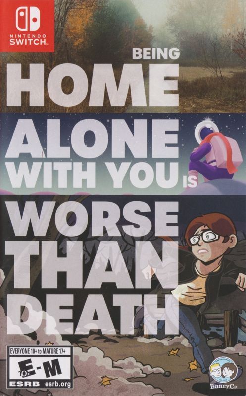 Game cover: Being Home Alone with You is Worse Than Death