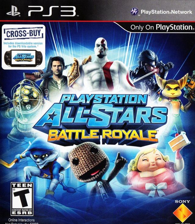 Game cover: PlayStation All-Stars Battle Royale