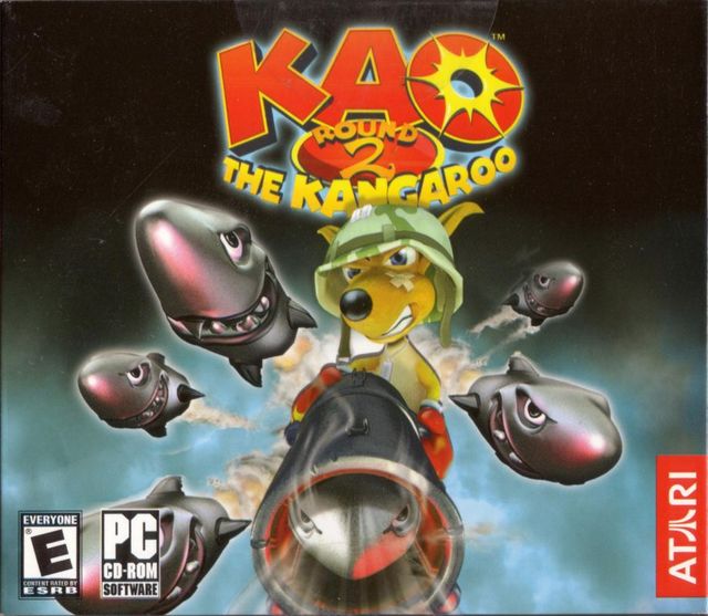 Game cover: Kao the Kangaroo: Round 2