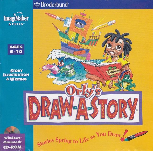 Game cover: Orly's Draw-A-Story