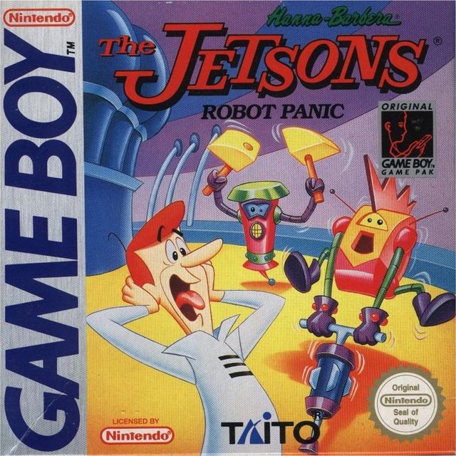 Game cover: The Jetsons: Robot Panic