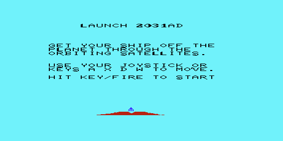 Game cover: Launch 2031AD