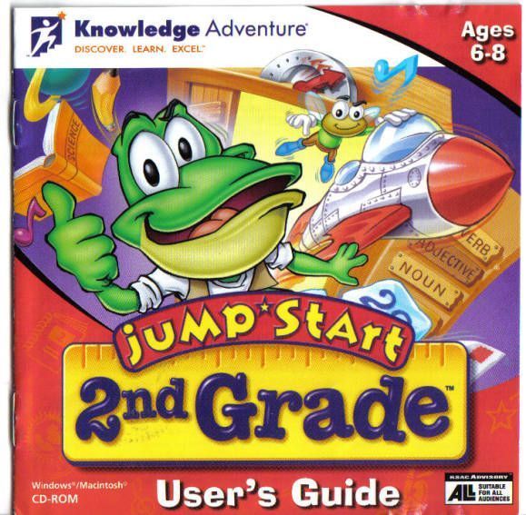Game cover: JumpStart 2nd Grade