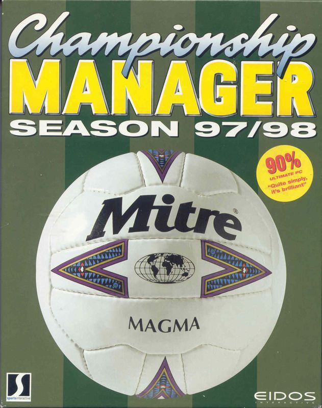 Game cover: Championship Manager: Season 97/98