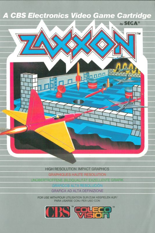 Game cover: Zaxxon