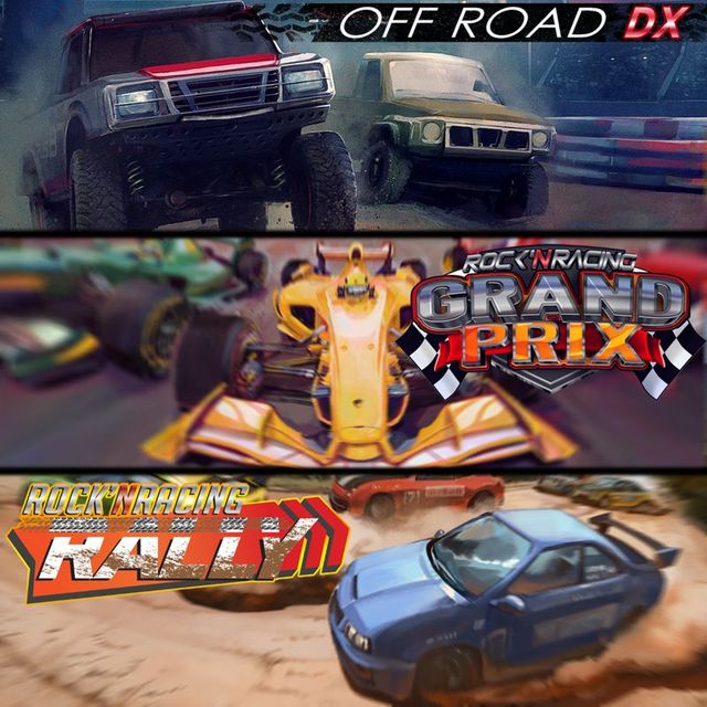 Game cover: Rock 'N Racing Bundle 3 x 1