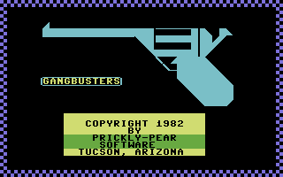 Game cover: Gangbusters